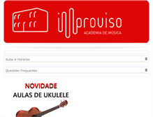 Tablet Screenshot of escola-musica.com